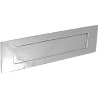 Victorian Letter Plate Chrome in Silver