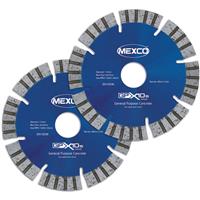 Mexco General Purpose Diamond Blade 115mm (2 Pack)
