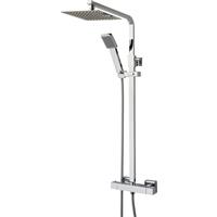 Highlife Orkney 2 Thermostatic Bar Diverter Mixer Shower in Chrome Brass