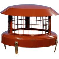 Colt Cowls High Top Bird Guard Solid Fuel in Terracotta Aluminium