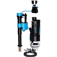 Viva Skylo Bottom Entry Cistern Component Pack in Black/Blue Steel