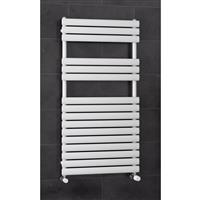 Ximax Bristol Single Panel Towel Radiator 1164 x 600mm 2273Btu in White Steel