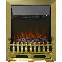 Be Modern Bayden Electric Fire 16" in Brass