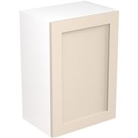 Kitchen Kit Flatpack Shaker Kitchen Cabinet Wall Unit Ultra Matt 500mm in Cashmere MFC