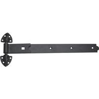 Hiatt Heavy Duty Reversible Hinge 500mm (2 Pk) in Black Steel
