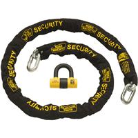 Burg-Wachter Heavy Duty Chain & U-Lock 2m Steel