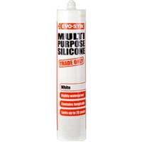 Evo-Stik Trade Multi Purpose Silicone 280ml in White