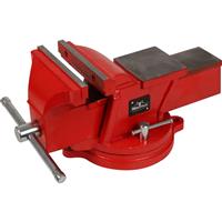 Minotaur Workshop Swivel Base Vice 6"/150mm in Red Iron