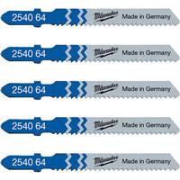 Milwaukee Jigsaw Blade T118B Metal (5 Pack) High Carbon Steel
