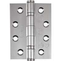 Eclipse Grade 13 Ball Bearing Fire Door Hinge Polished Finish (2 Pack) in Stainless Steel