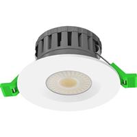 V-TAC LED Fire Rated IP65 Downlight Dimmable 5W/8W 830lm CCT 4in1 in White