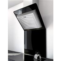 Cata 60cm Angled Glass Extractor Hood With Splashback