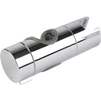 Croydex Shower Riser Rail Slider in Chrome Plastic