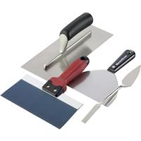 QLT by Marshalltown Marshalltown QLT Plastering Kit (4 Piece) Steel