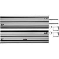Einhell 165mm Plunge Saw 2 x 1000mm Plunge Saw Rails in Silver Aluminium