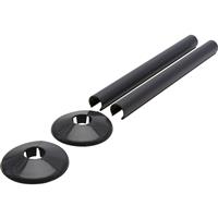 Talon Snappit Pipe Cover & Collar 200mm (2 Pack) in Anthracite UPVC