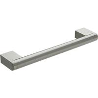 Hafele Boston Bar Handle 128mm in Silver Steel