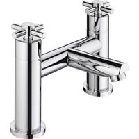 Bristan Decade Taps Bath Filler in Chrome Brass
