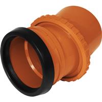 Aquaflow Adjustable Bend 110mm 0-45deg in Terracotta