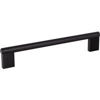 Hafele Graf Bar Handle 160mm in Black Aluminium