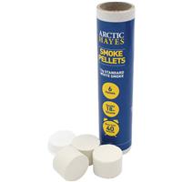 ARCTIC HAYES Smoke Pellets 13g - (6 Pack) in white Plastic