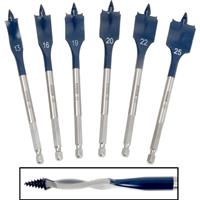 Bosch Expert Self Cut Speed Wood Drill Bit Set (6 Piece)