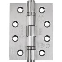 Eclipse Grade 13 Ball Bearing Fire Door Hinge Satin Finish (2 Pack) in Stainless Steel