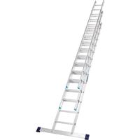 TB Davies TASKMASTER Extension Ladder 3 Section 3.5m - 8.5m Rubber