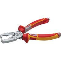 Unbranded NWS 4 in 1 Side Cutters 180mm in Red Steel