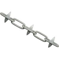Steel Spike Chain 6mm x 5m in Black