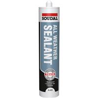 Soudal Trade All Weather Sealant 290ml in Black
