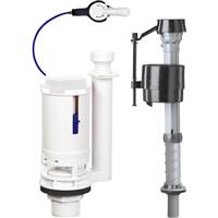 Fluidmaster Dual Flush Lever Cistern Pack in White Plastic