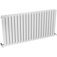 Ximax Bristol Designer Radiator 600 x 1164mm 4573Btu Double in White Steel