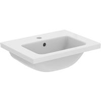 Ideal Standard i. life Compact Vanity Basin 50cm 1 Tap Hole in White Ceramic