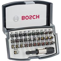 Bosch Screwdriver Bit Set Mixed (32 Piece) in Grey