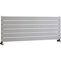 Ximax Oxford Single Horizontal Designer Radiator 445 x 1200mm 2010Btu in White Steel