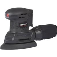 Trend T18S/DSB 18V Cordless Detail Sander Body Only Rubber