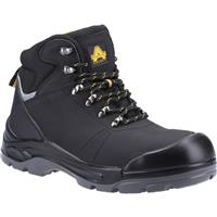 Amblers Safety AS22 Lightweight Water Resistant Leather Safety Boots in Black