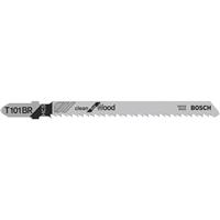 Bosch Bayonet Jigsaw Blade T101BR Wood (25 Pack) Carbon Steel