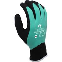 MCR Safety MCR GP1076LD Tornado Hydragrip Water Repellent Gloves (12 Pack) in Green