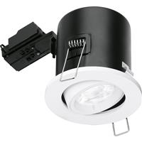 Aurora Adjustable Fire Rated GU10 Downlight in White