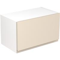 Kitchen Kit Flatpack J-Pull Kitchen Cabinet Wall Bridge Unit Super Gloss 600mm in Cashmere MFC