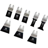 Minotaur Multi-Tool Blade Set (8 Piece) in Black Plastic