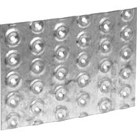 BPC Fixings Galvanised Nail Plate 80 x 200mm (20 Pack) Galvanised Steel