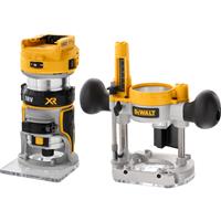 DeWalt DCW604NT-XJ 18V XR Brushless 1/4" Router Body Only Rubber