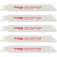 Toolpak Bi-Metal Reciprocating Saw Blade Sheet Metal (5 Pack)
