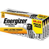 Energizer Alkaline Power AA E91 Value home pack 24 AA (24 Pack)