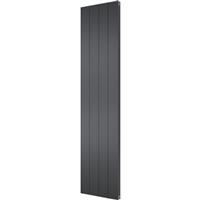 Ximax Leeds Aluminium Designer Radiator 1800 x 400mm 3850Btu in Anthracite