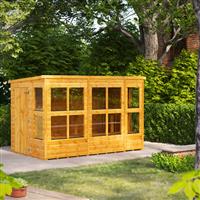 Powersheds Power Pent Potting Shed 10' x 6' in Natural Timber