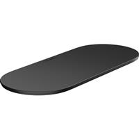 Hansgrohe WallStoris Cover For Storage Basket Matt in Black Plastic